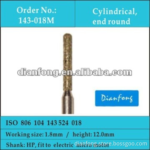 HP diamond coated bur